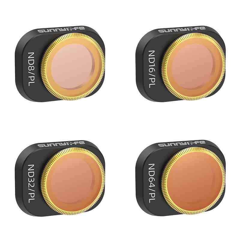 4 Lens Filters ND/PL 8, 16, 32, 64 Sunnylife for DJI MINI 4 PRO - Figura 6